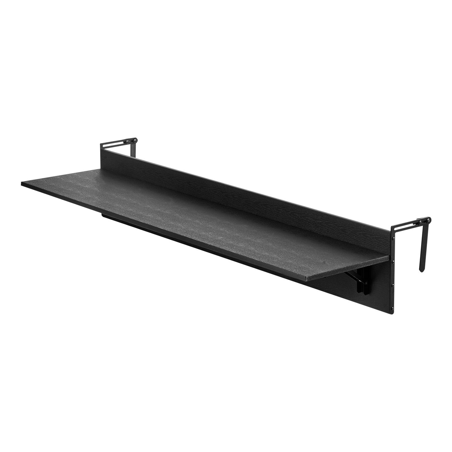 Balkonghängande bord 12 x 32 tum Uteplatsräcke Barbord Fällbart
