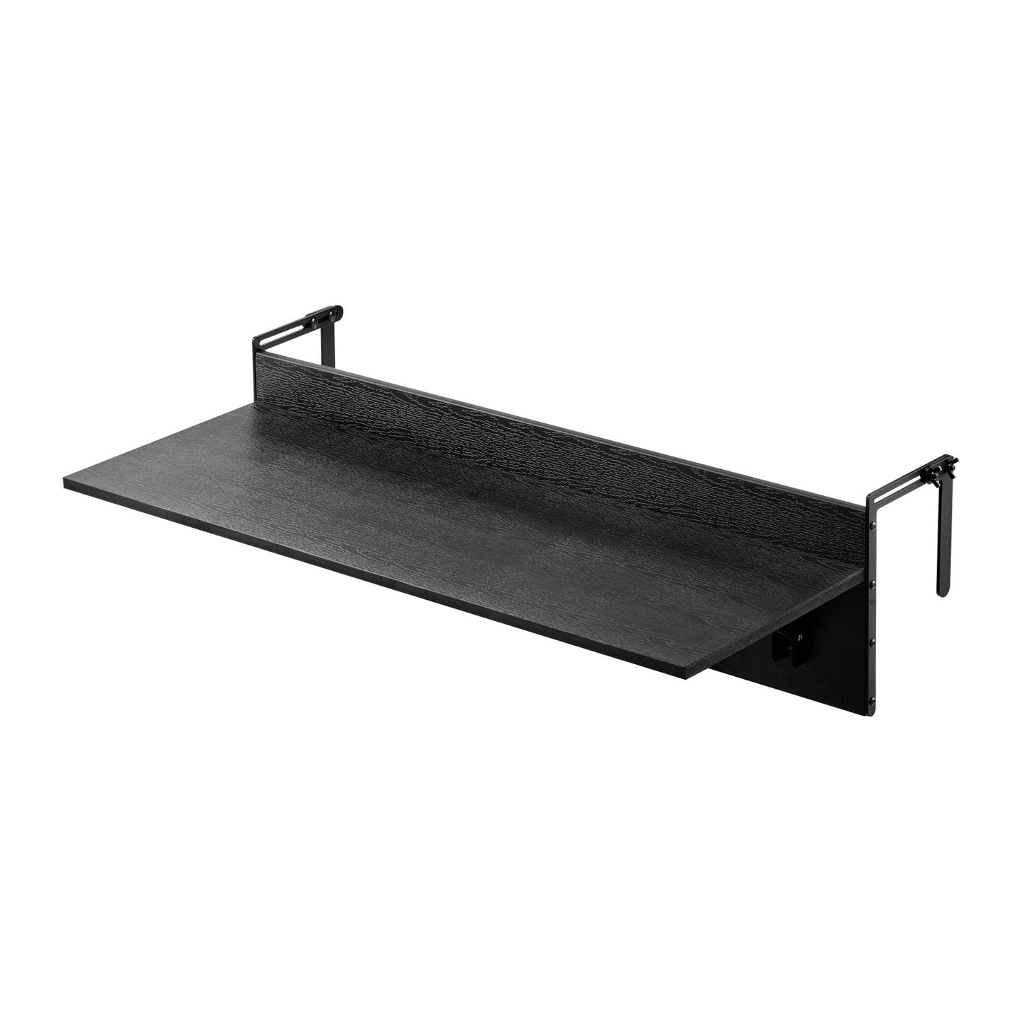 Balkonghängande bord 12 x 32 tum Uteplatsräcke Barbord Fällbart