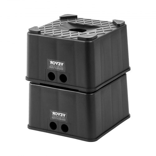 Domkraftblock 2 st 6" höga 6000lbs husbilsnivåblock för 5:e hjul | EU