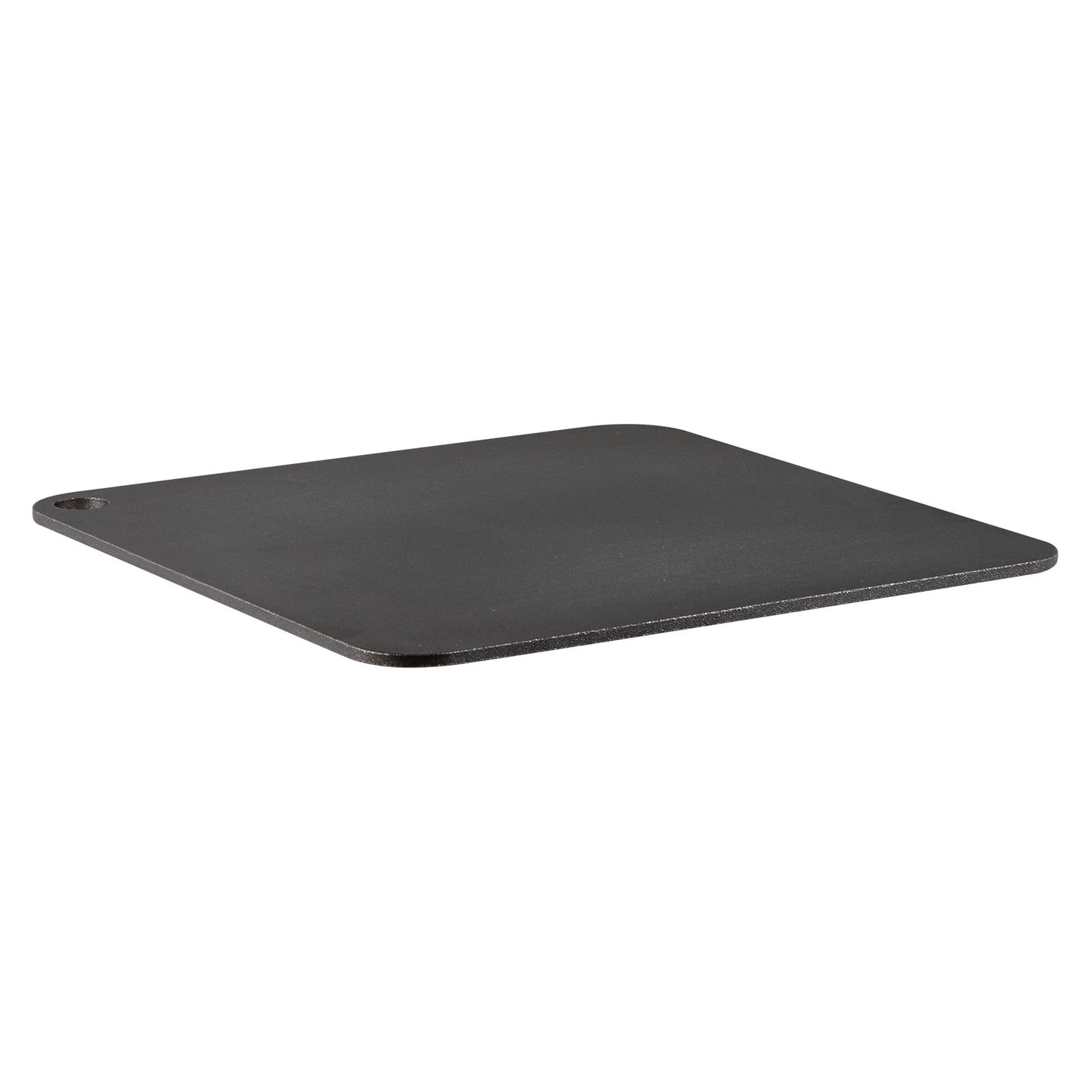 Pizzastål, 14" x 14" x 1/4" Pizzastålplatta för ugn, förkryddad pizzabaksten i kolstål med 20X högre ledningsförmåga, kraftig rostfri pizzapanna för utomhusgrill, inomhusugn