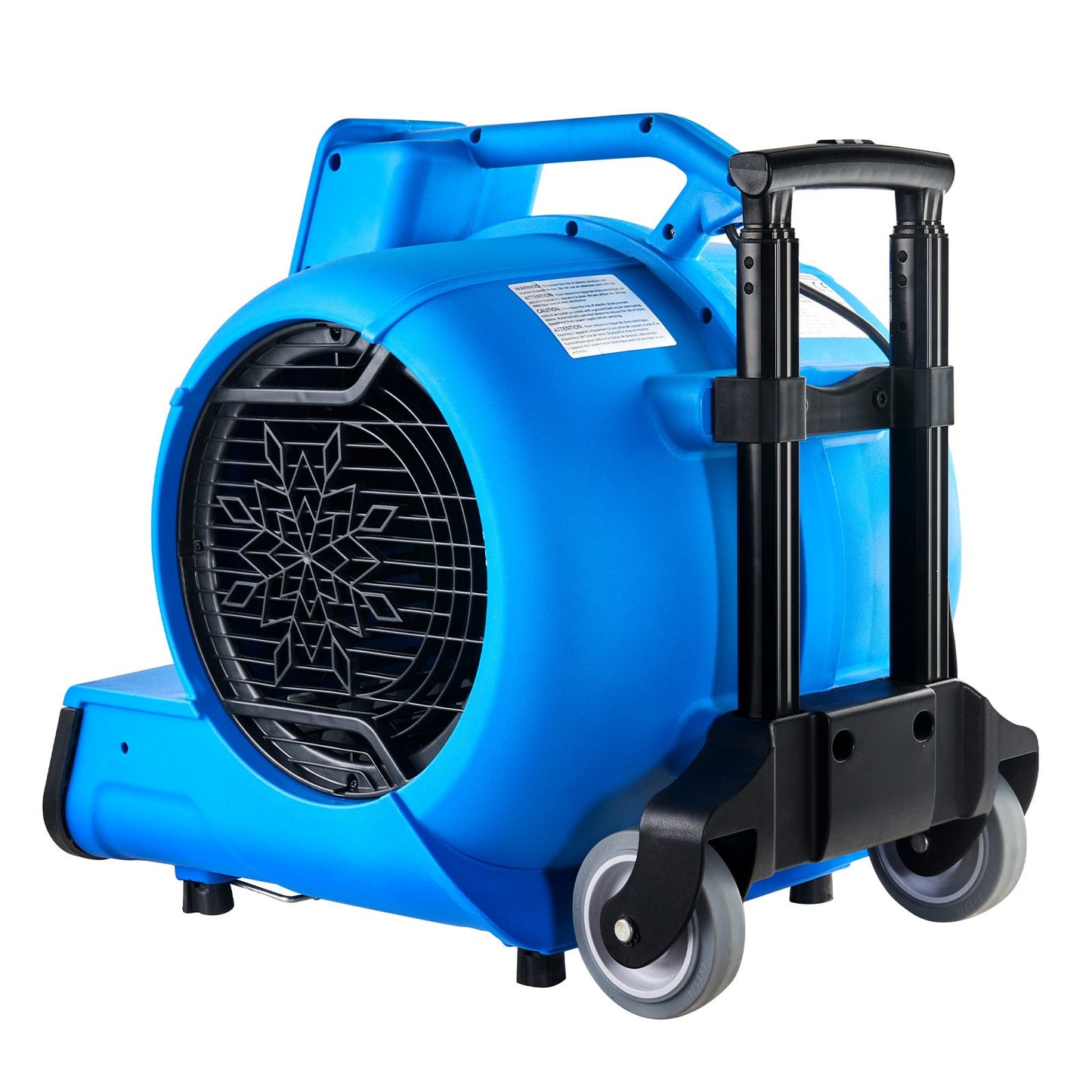 Golvfläkt 1400 RPM 4000 CFM Air Mover med 3 blåsvinklar 3-hastigheter