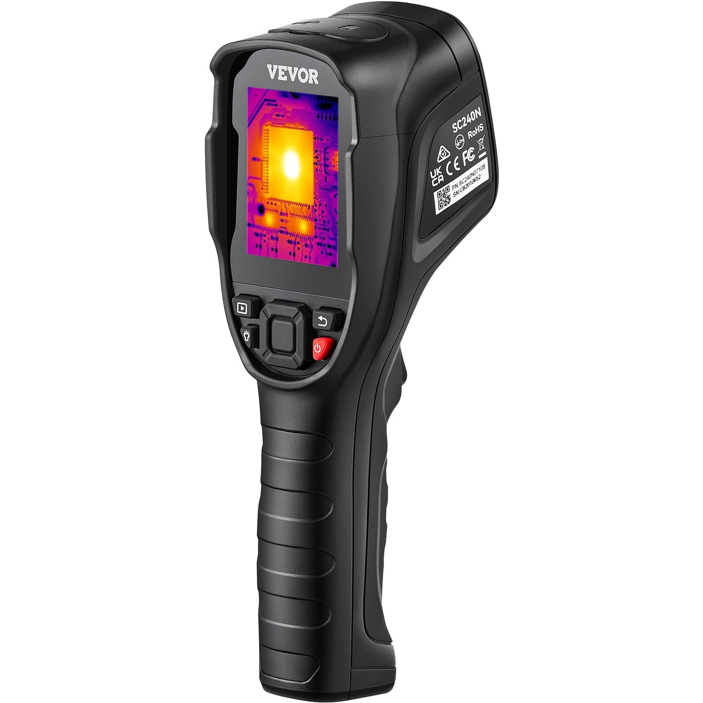 Infrarot-Wärmebildkamera Wärmebildkamera IR-Auflösung 240 x 180 2,8-Zoll-LCD-Bildschirm