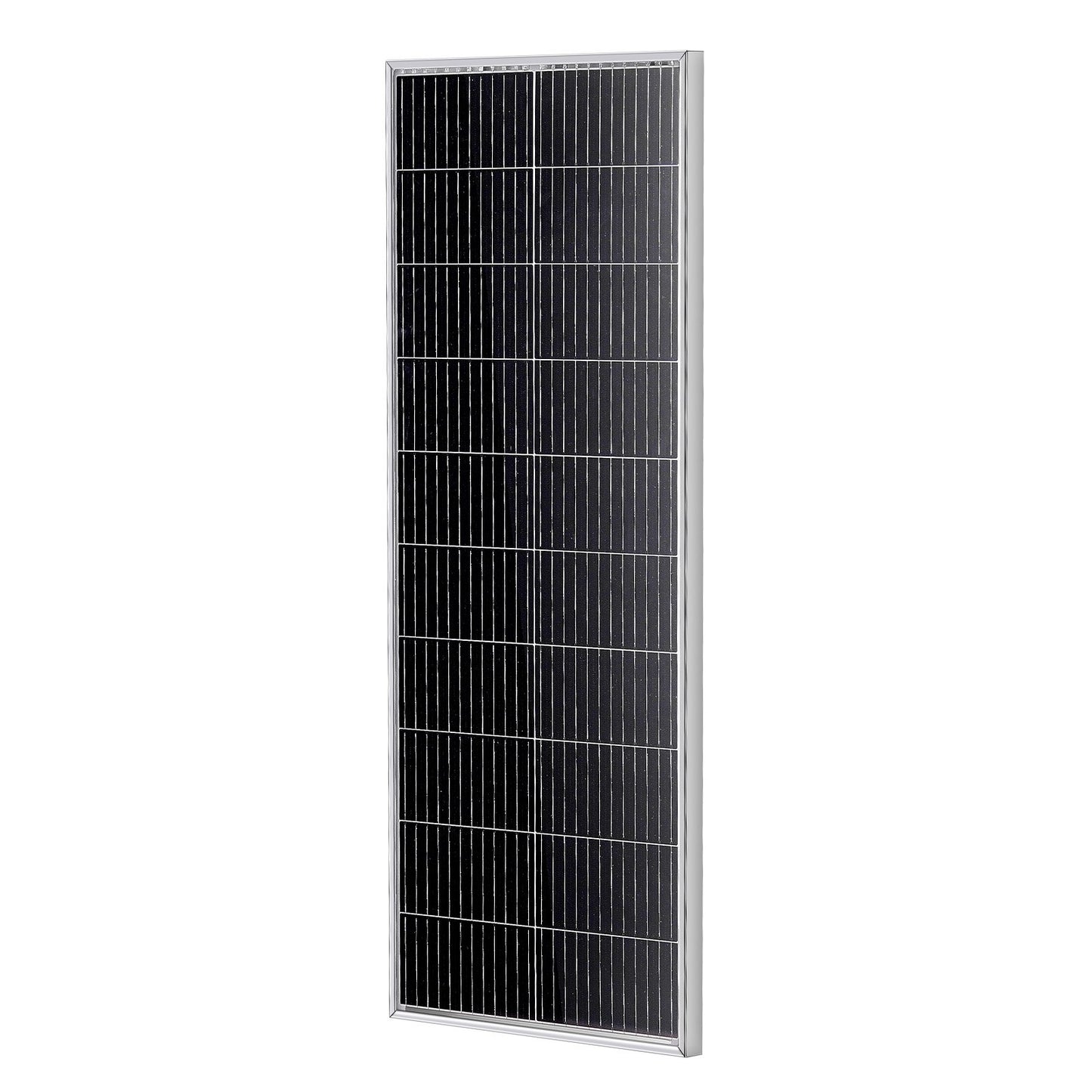 100W monokristallin solpanelsats 12V solpanel och laddningskontroll