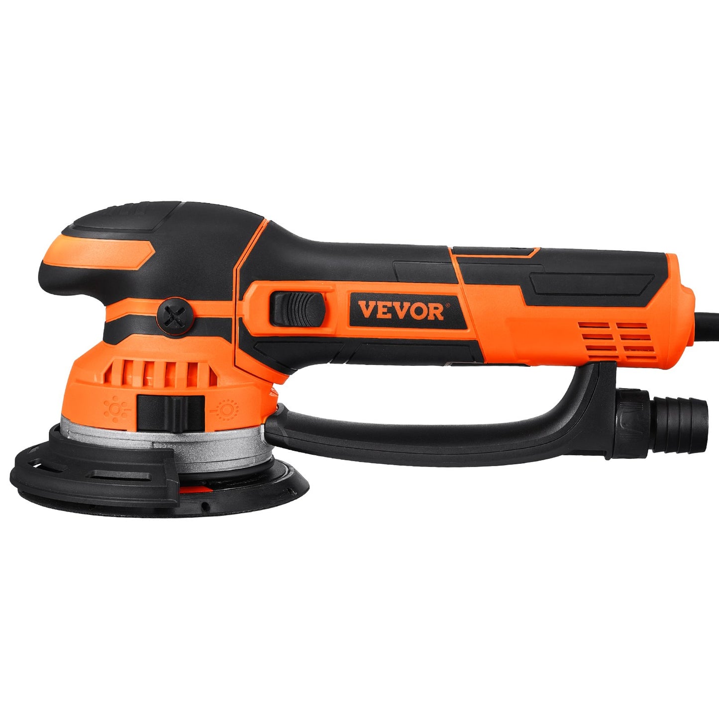 Random Orbital Sander 6'' Dual-Action Sander 10 PCS Sandpaper 6 Speeds