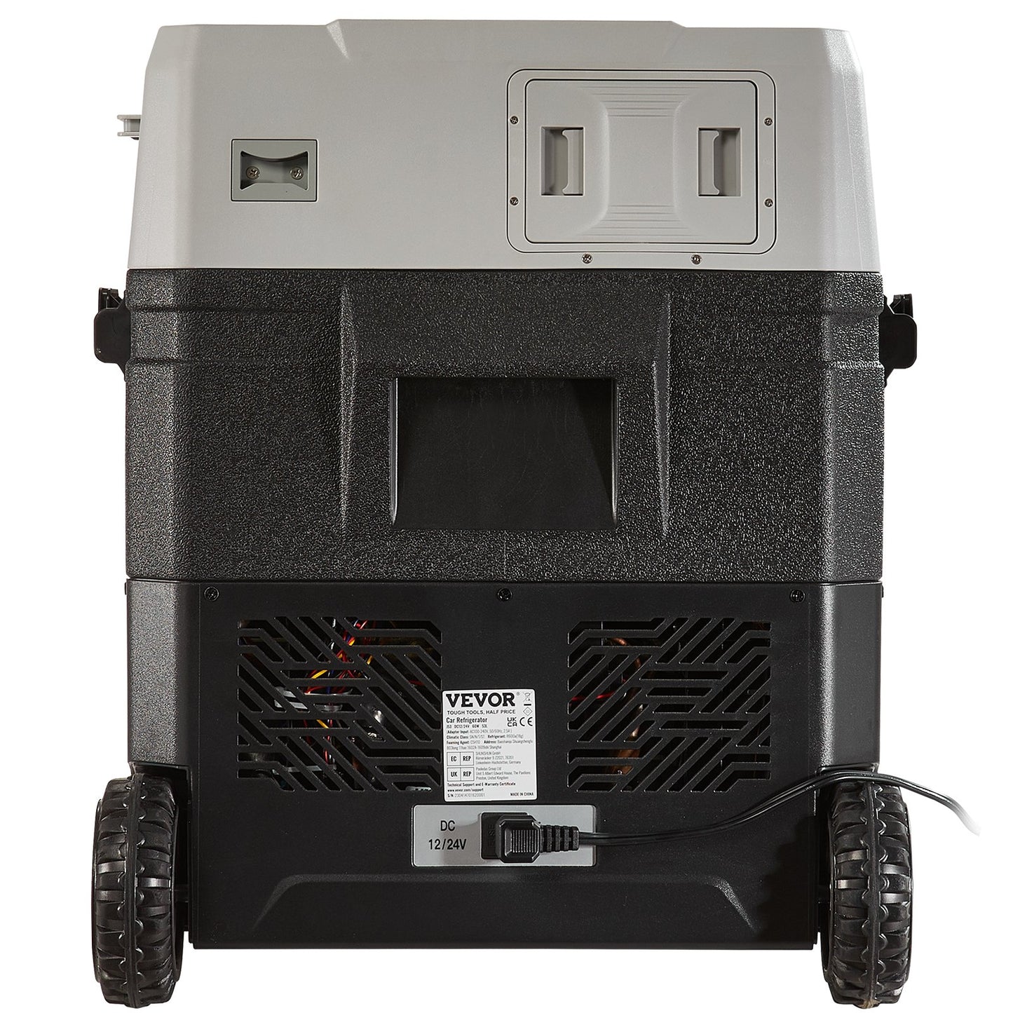 Tragbarer Auto-Kühlschrank mit Gefrierfach, Kompressor, 40 Qt, Dual Zone, für Auto und Zuhause