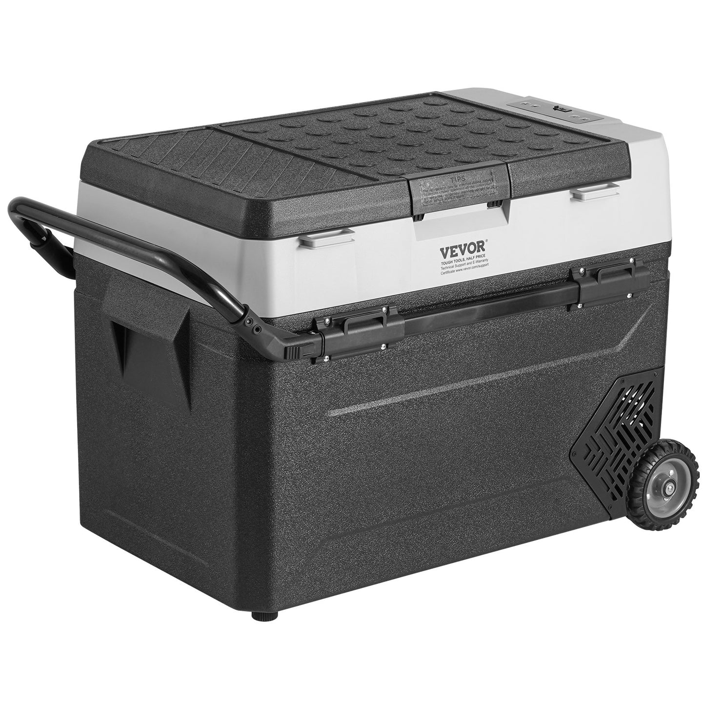 Portable Car Refrigerator Freezer Compressor 60 L Single Zone for Car Home