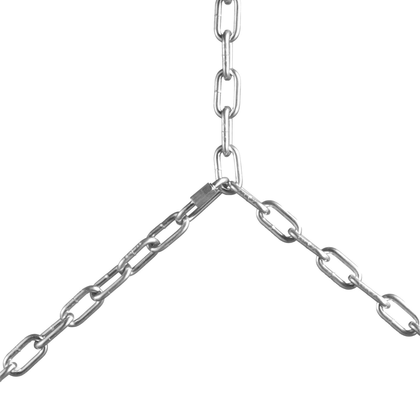 Zinkpläterad Proof Coil Chain Kolstål Kedjeslinga 3/16" x 100' 1100lbs
