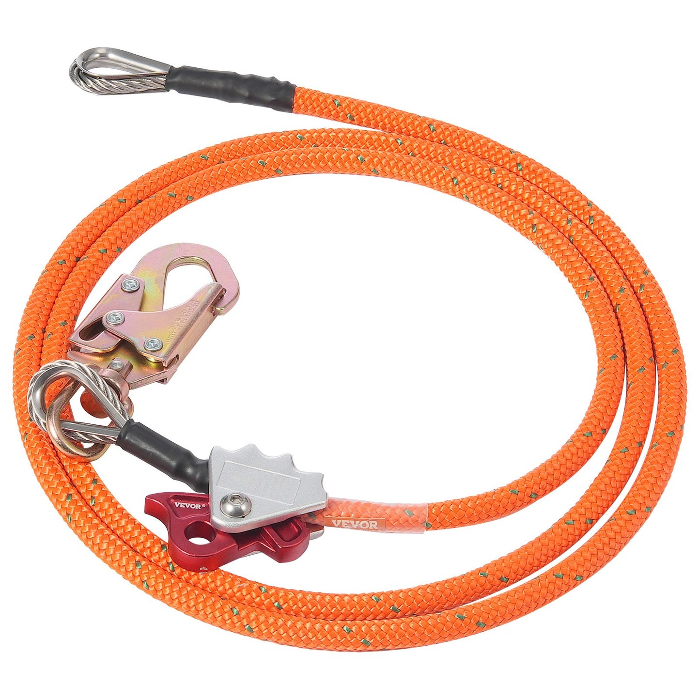 16 mm stålkärna Flipline 10ft (3m) Arborist Flipline för fallskydd