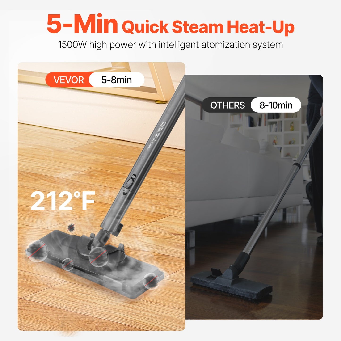 Steam Cleaner Multipurpose Steamer with 27 Home Cleaning Accessories