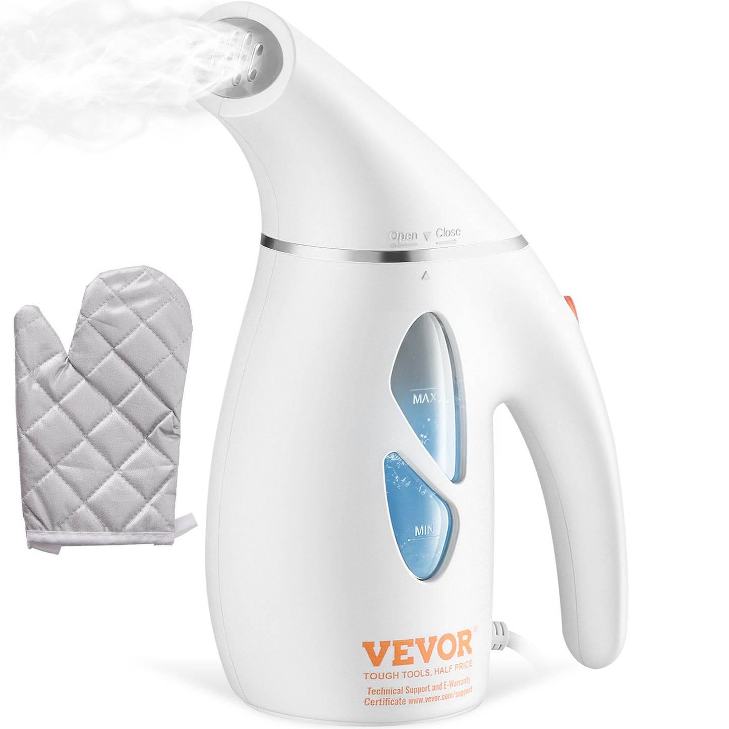 Portable Handheld Fabric Steamer Wrinkle Remover Clothes Iron 800W