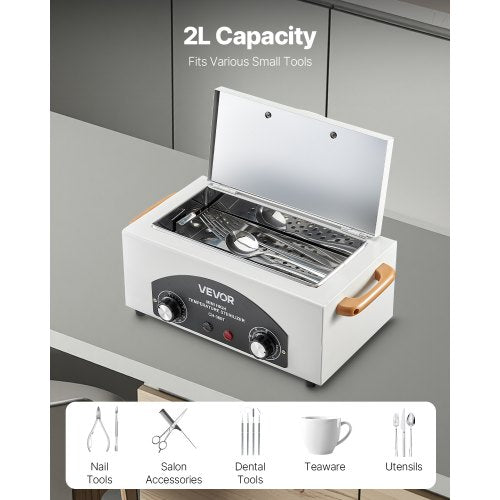 högtemperaturautoklavmaskin 2L 300W högtemperaturrengöringslåda