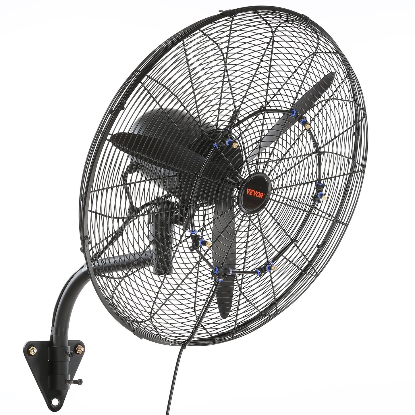 24" Oscillerande väggdimfläkt metall 3 hastigheter 115W