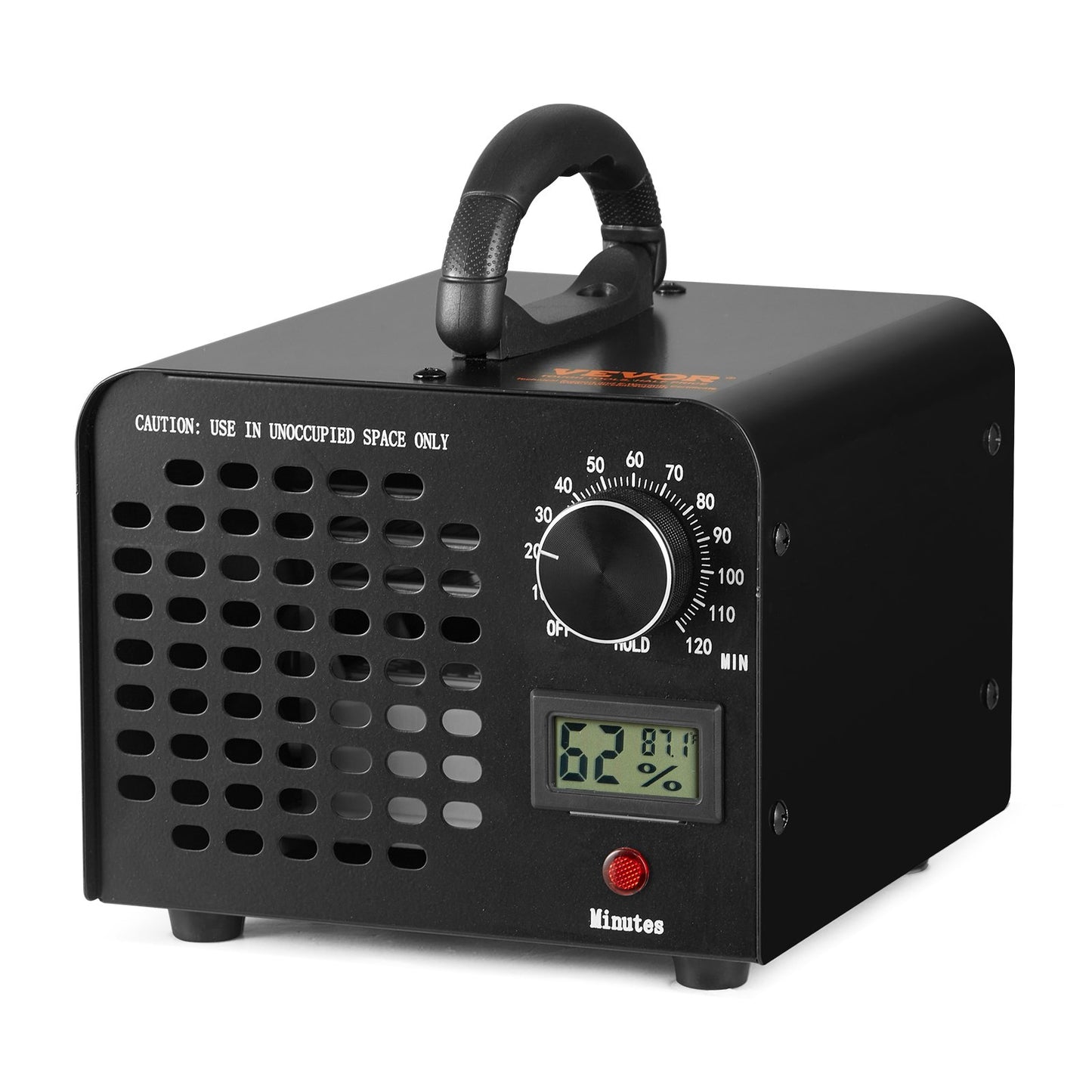 Ozon Generator 24000mg/h Ozon Machine Doft Remover med 0-120min timer