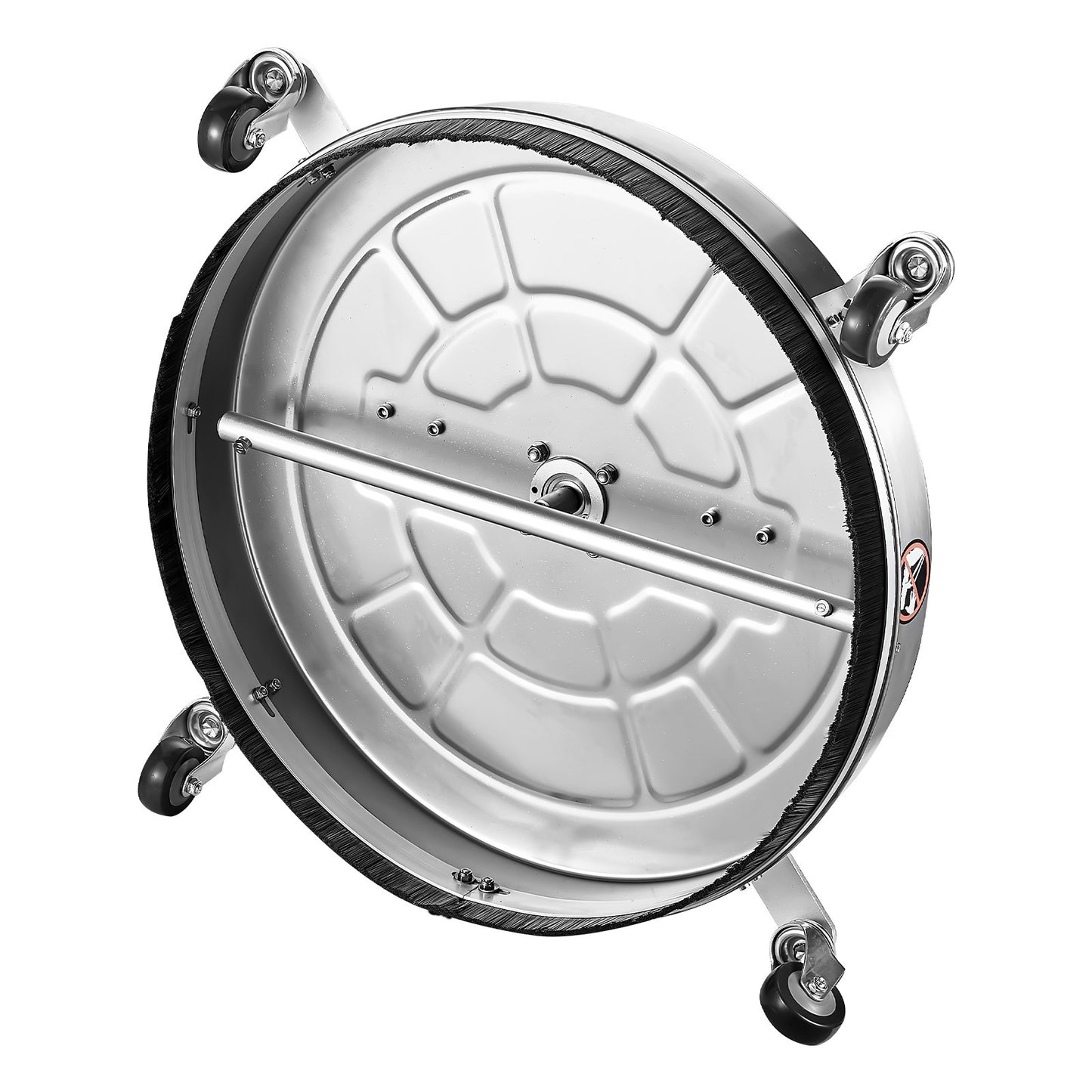 24" High Pressure Washer Surface Cleaning 4 Wheels Dual Handles 4000 Max PSI