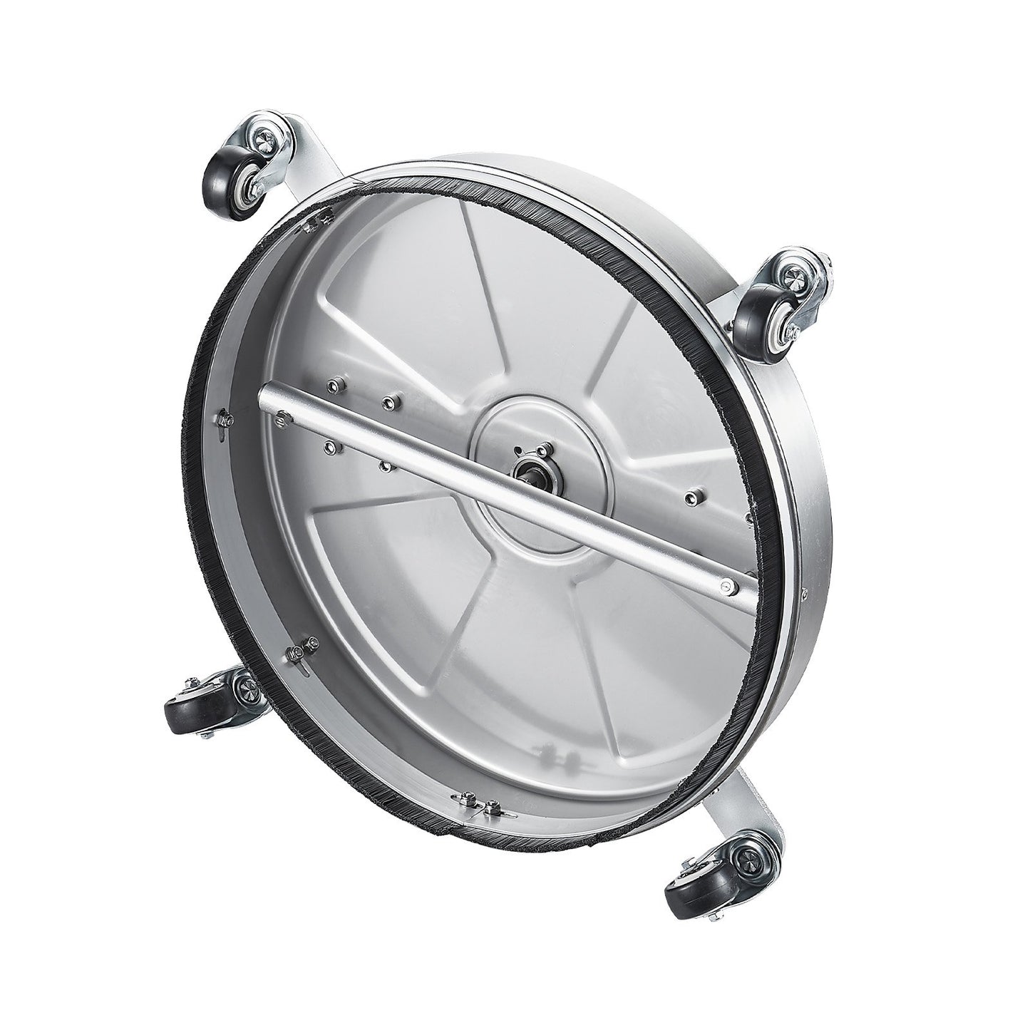 18" High Pressure Washer Surface Cleaning 4 Wheels Dual Handles 4000 Max PSI