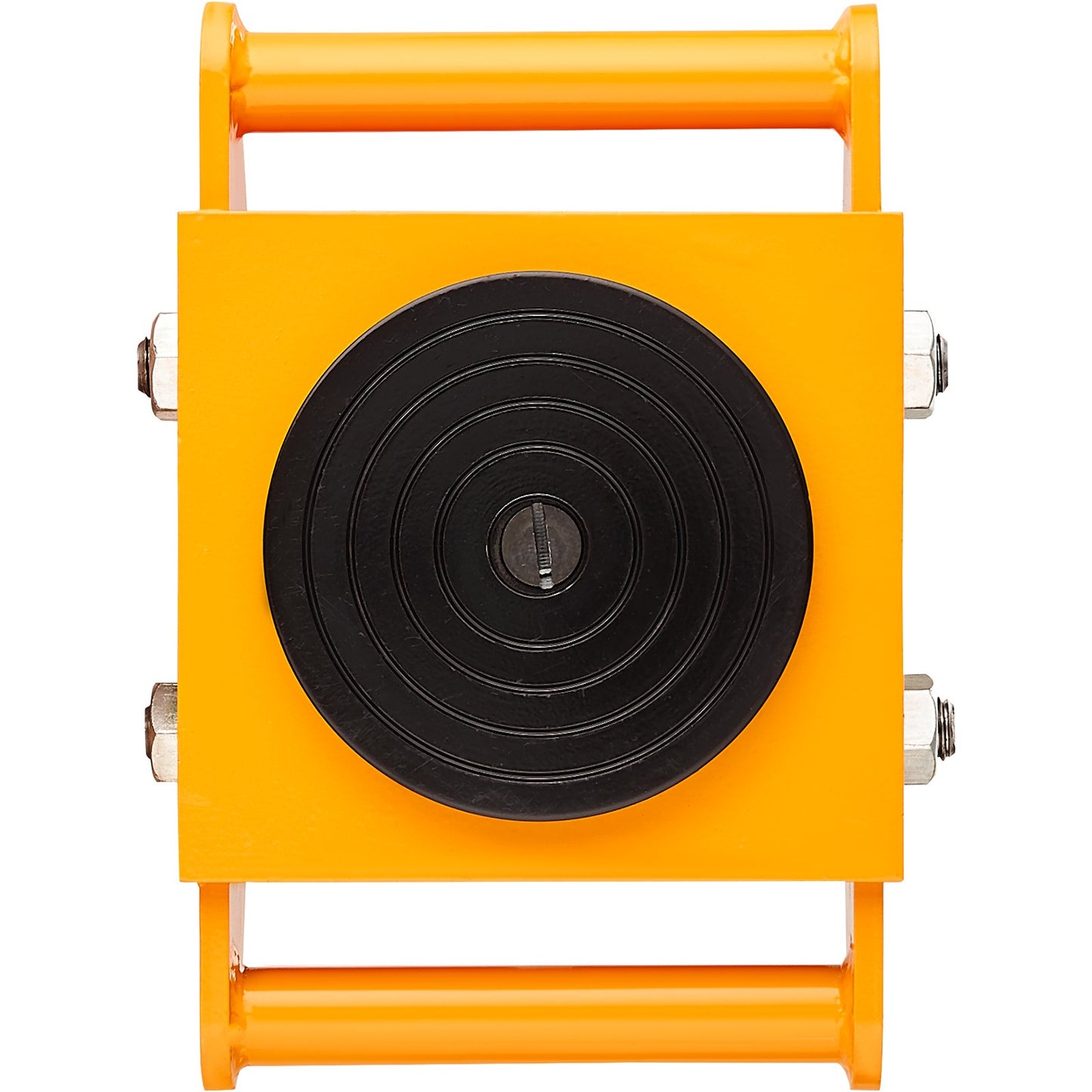 Machinery Skate Dolly, 13 200 LBS/6T Industrial Machinery Mover, Heavy Duty Carbon Steel Machinery Moving Skate med 4 PU-hjul och 360° roterande halkskydd för lager, verkstad, fabrik