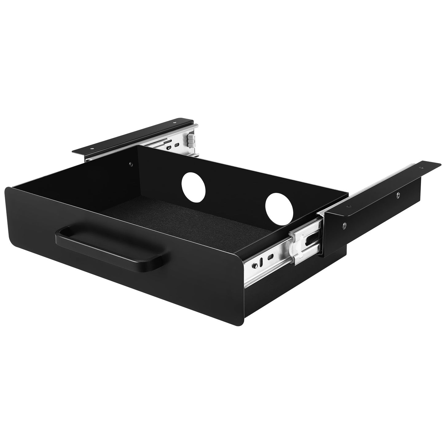 33 cm Under Skrivbord Låda Organizer Utdragbar låda Space Saver Hemmakontor