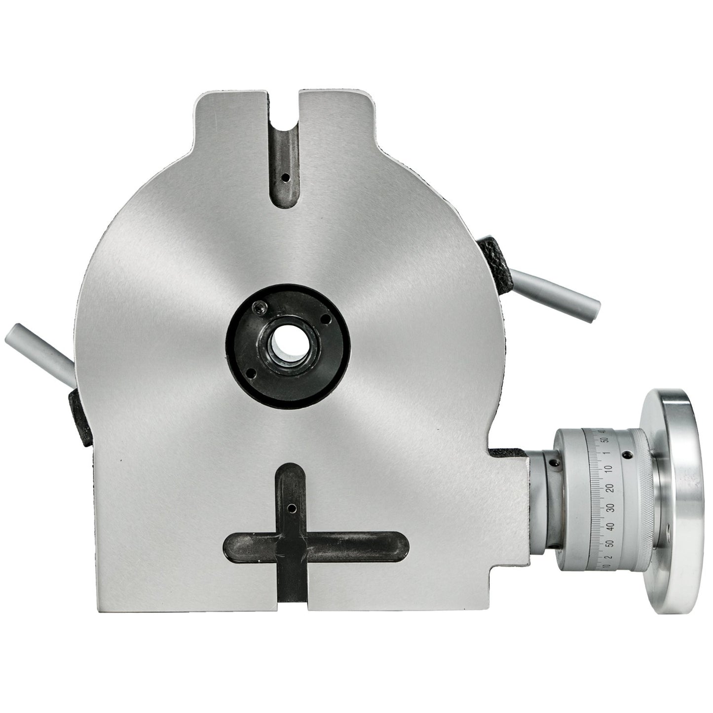Rotary Table 8" Vertical & Horizontal Rotary Table, 8 Inch Horizontal Vertical HV8 Precision 3MT Milling Drilling Machine Vernier Reading Milling Drilling Drilling for Milling Machine