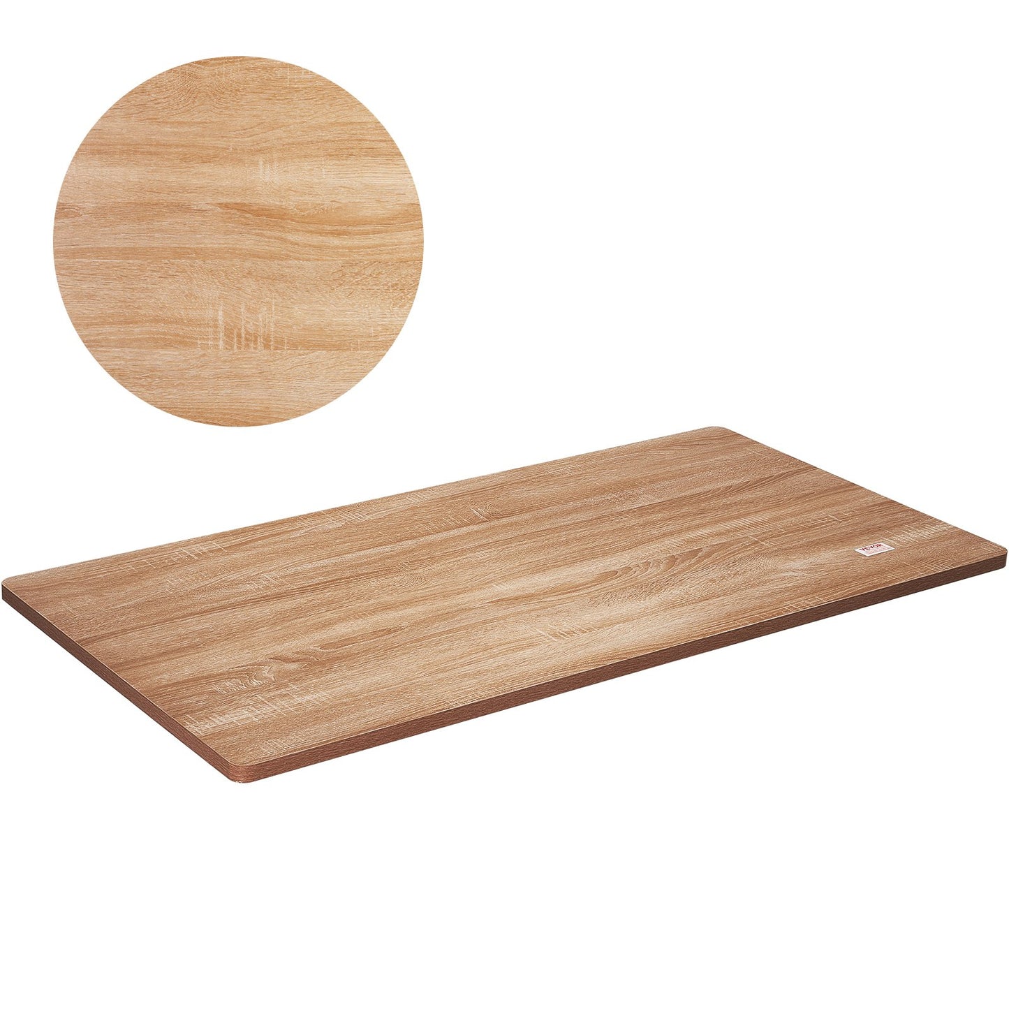 Table Top, 55" x 27.6" x 1", 220.5 lbs Load Capacity, Universal One-Piece Particle Board for Height Adjustable Electric Standing Desk Frame, Rectangular Countertop for Home and Office Table