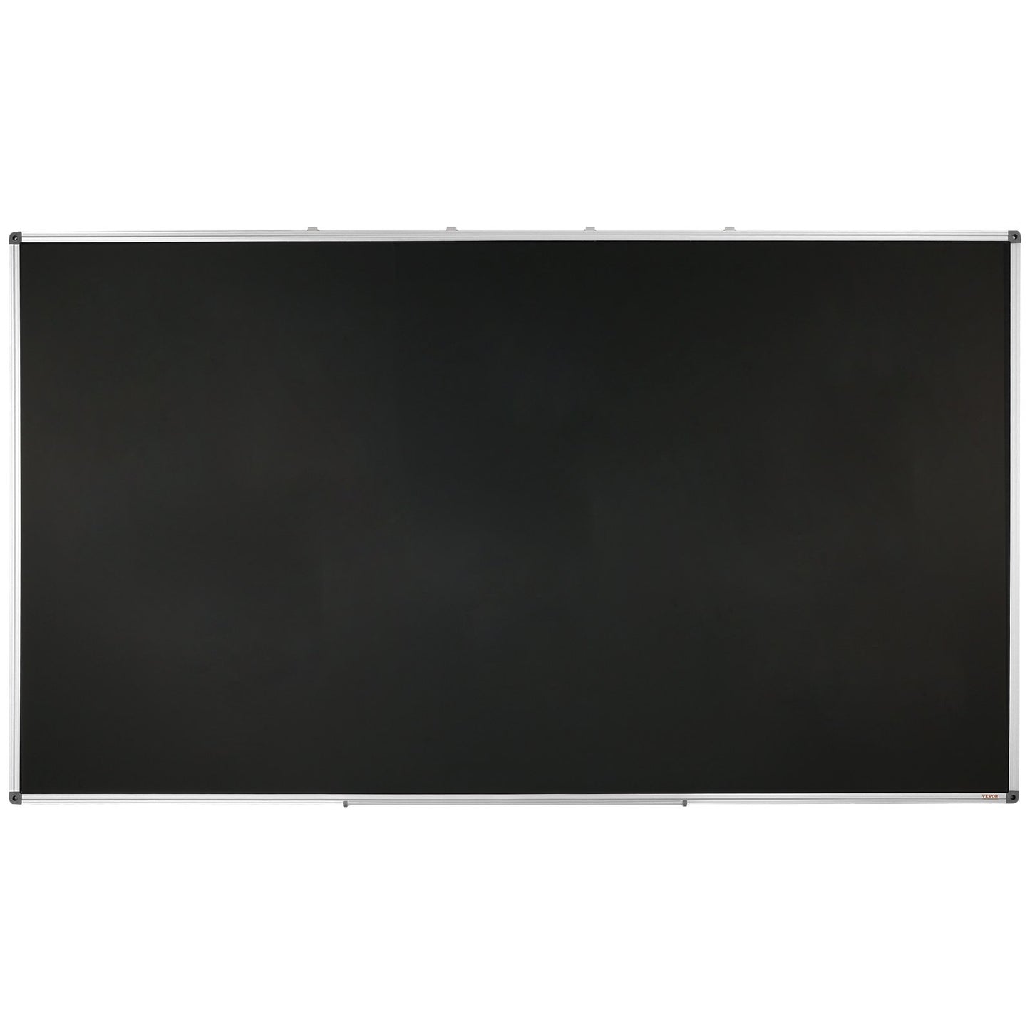 Black Board, 70 x 40 tum stor svarta tavla med aluminiumram, Black Boards Dry Erase Inkluderar 1 magnetisk radering och 3 torrraderingsmarkörer, svart yta, för kontorshem och skola