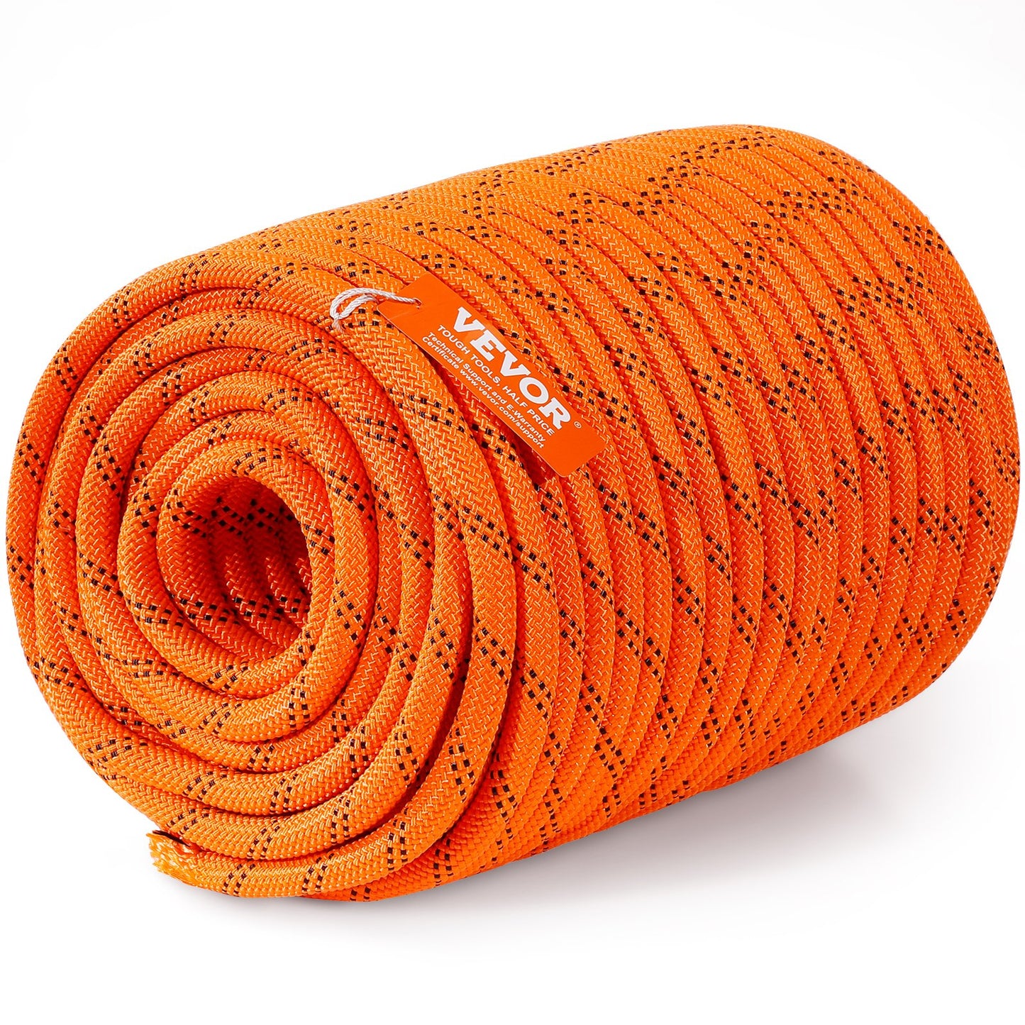 Arborist Klätterrep Dubbelflätad Polyester 1/2" x 220' 48-Stand