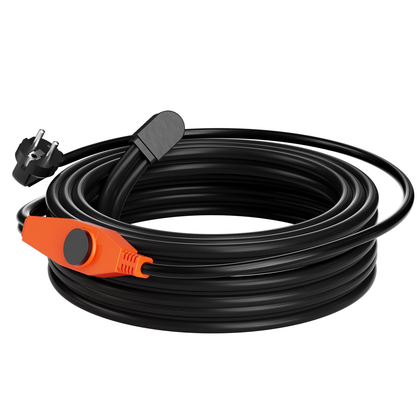 Pipe heating cable 18m 23W/m heating tape for pipes with built-in thermostat