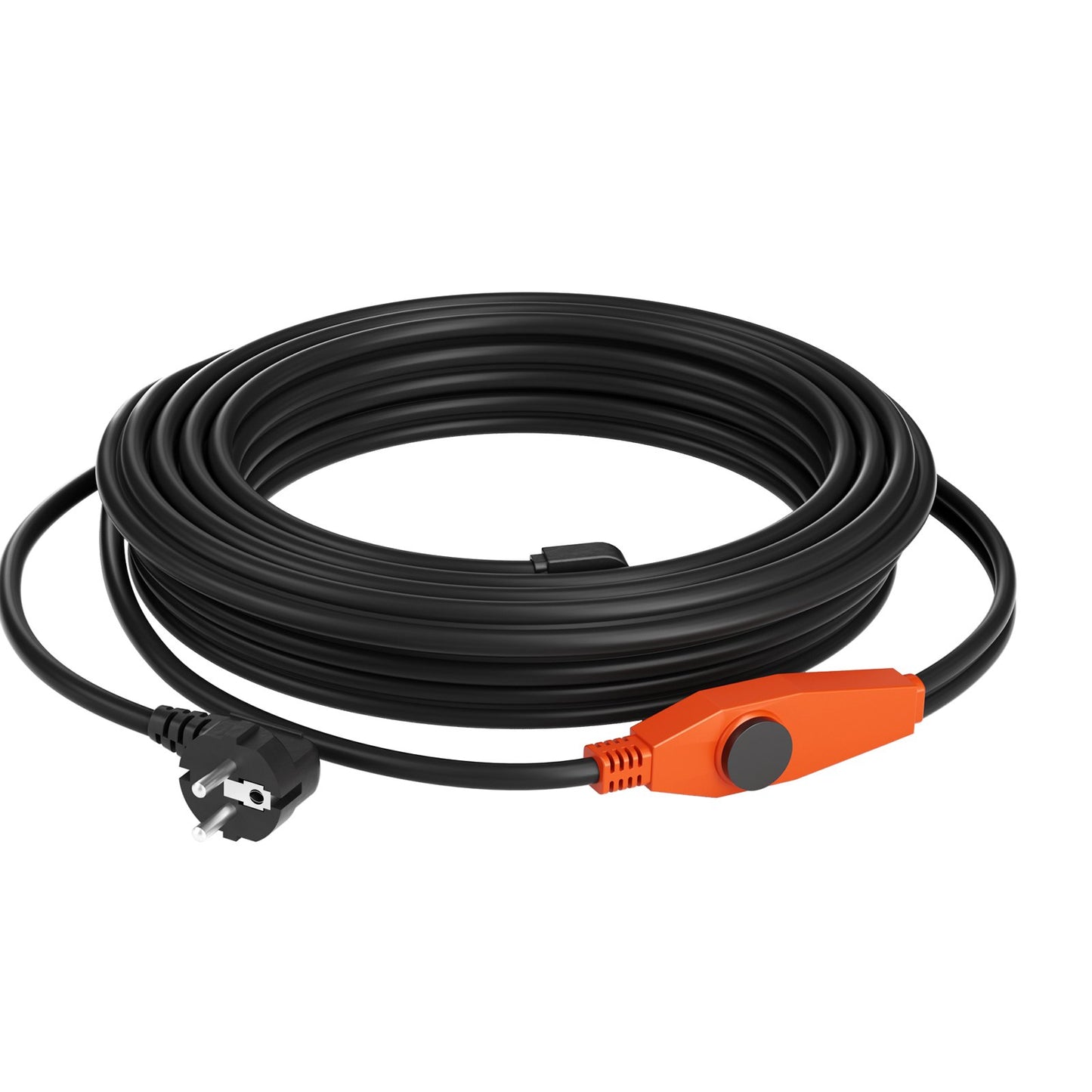 Pipe heating cable 18m 23W/m heating tape for pipes with built-in thermostat
