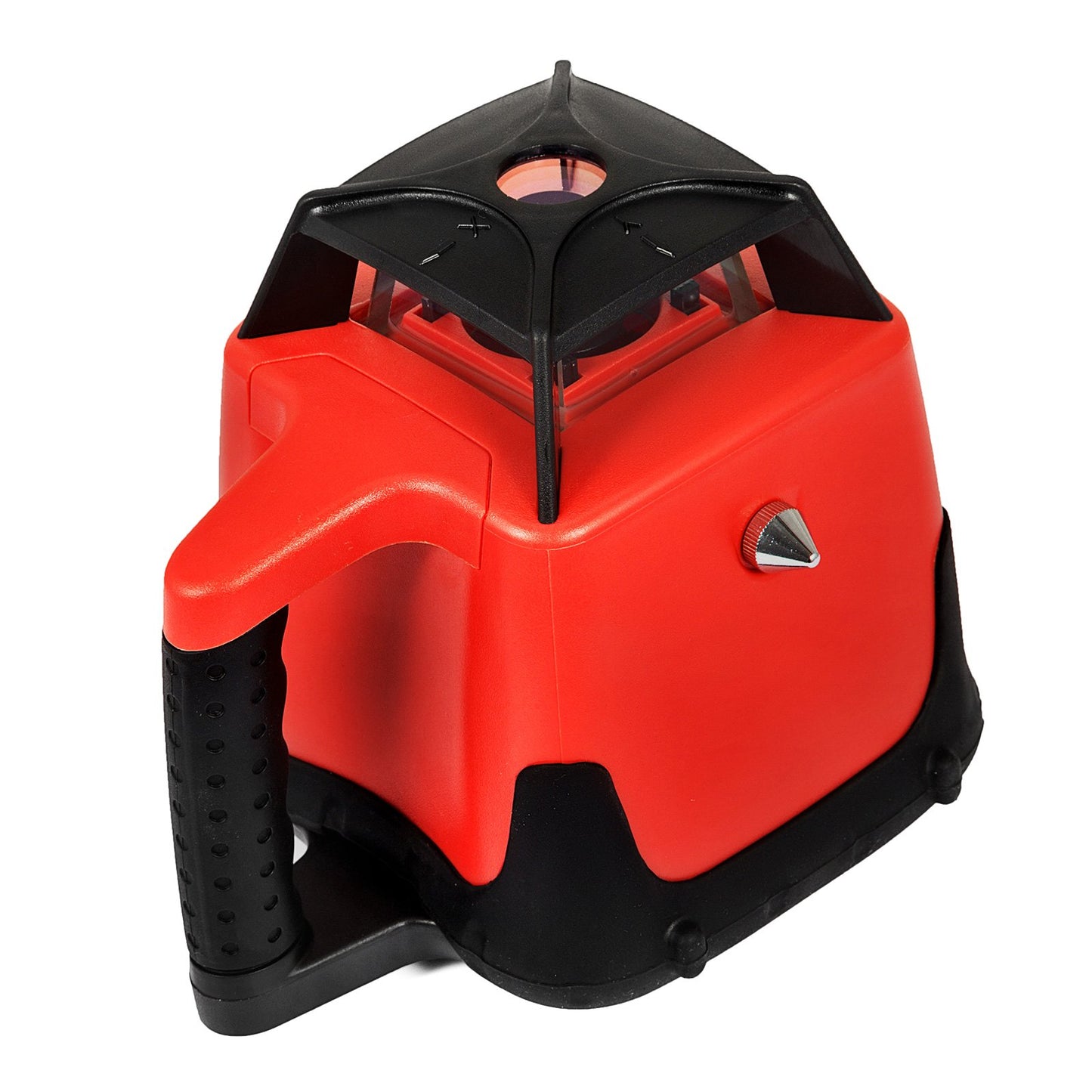 Red Laser Level Rotating Self-Leveling Measurement Automatic Rotating Red Beam with Receiver Remote Control Carrying Case