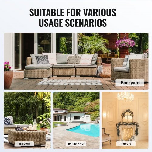 Gas Fire Pit Vindskydd för fyrkantigt brandbord, 493 x 493 x 191 mm Klart härdat vindskydd för eldstäder, 8 mm tjock fyrkantig glassköld, glaspanel med hårda hörnfäste och fötter | EU