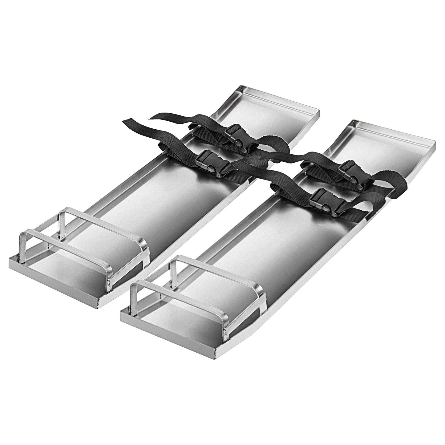 Betong Knäbrädor 30'' x 8'' Slider Knee Boards, Kneeler Board Rostfritt stål Kneeboards, Betongreglage Par rörliga skjutreglage, med betongbrädesband för cement och betongfinishi