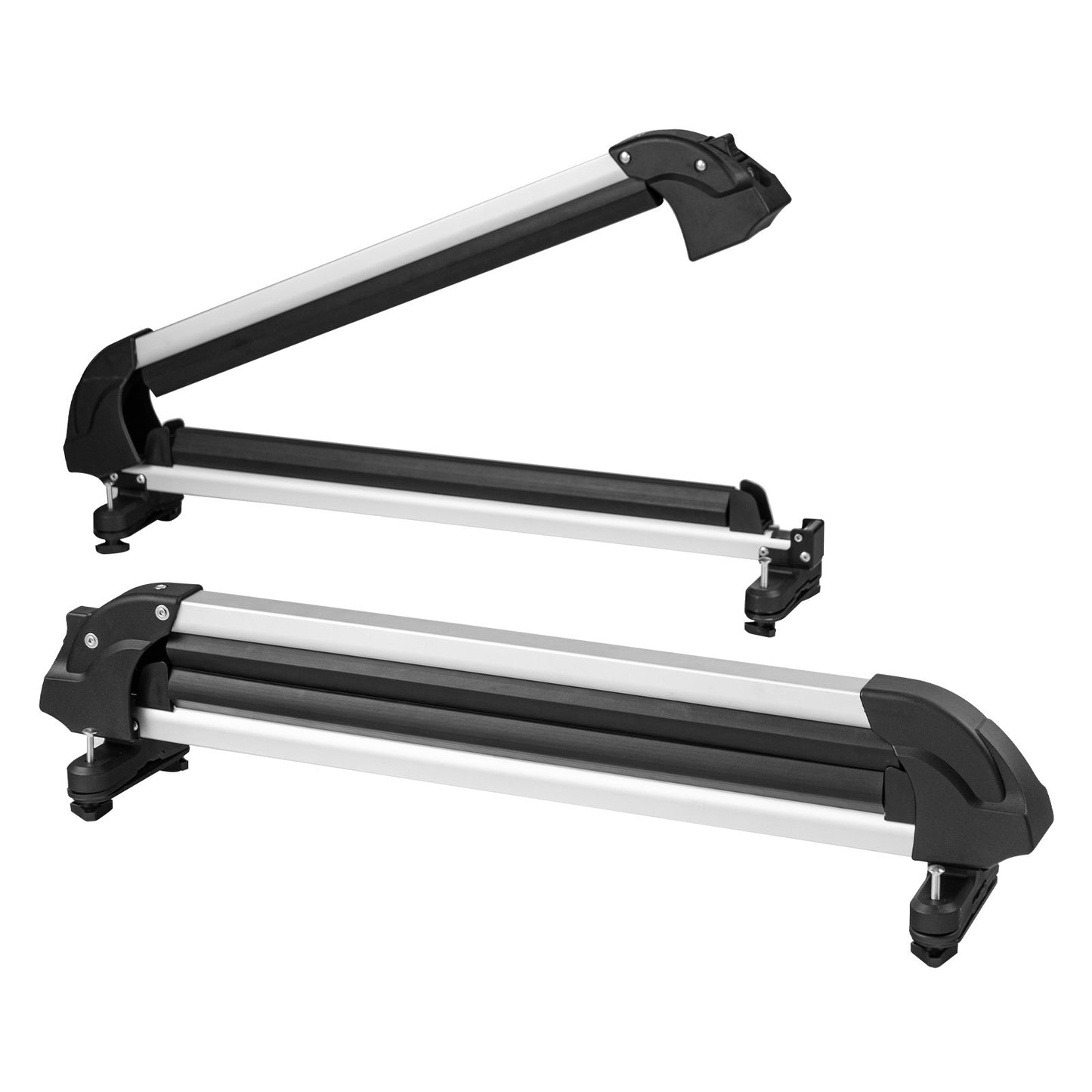 Ski Snowboard Roof Rack 31.7" Universal Ski Rack for Car Roof with Lock