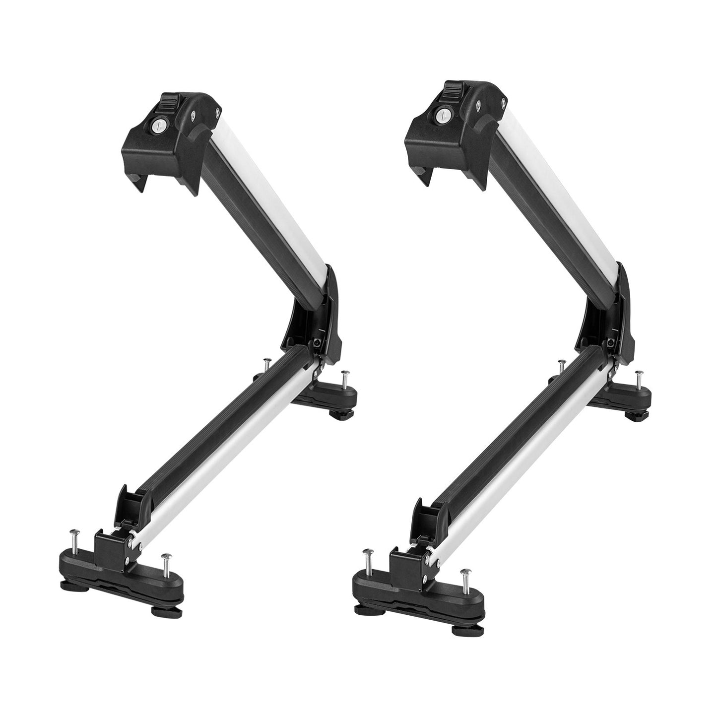 Ski Snowboard Roof Rack 31.7" Universal Ski Rack for Car Roof with Lock