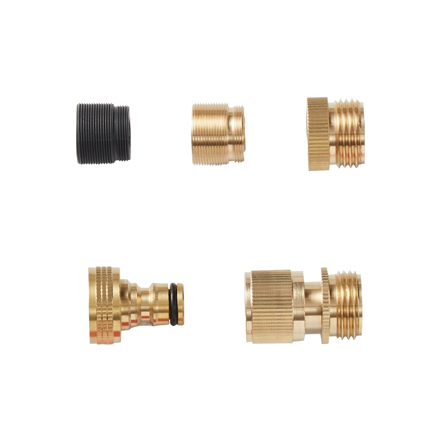 Aquarium Vacuum Cleaner, 50 Feet PVC Hose, Aquarium Vacuum Cleaner, Gravel Vacuum, Siphon Vacuum, 3 Types of Brass Adapters, for Cleaning Gravel and Sand