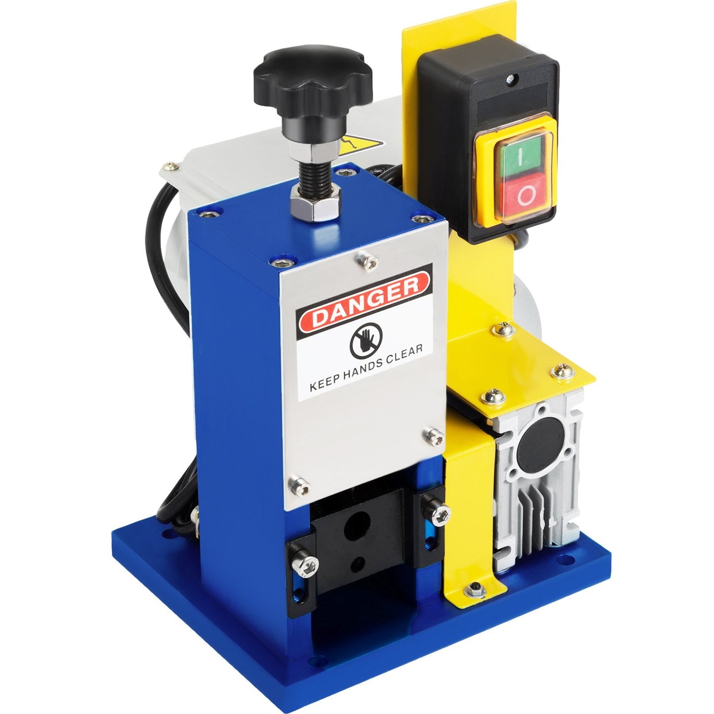 Kabelabisoliermaschine, 1,5–25 mm, automatische elektrische Abisoliermaschine, tragbare Schrottkabel-Abisolierzange, Abisolierzange, Schrottkupfer-Recycling-Maschinenwerkzeug mit einer Klinge