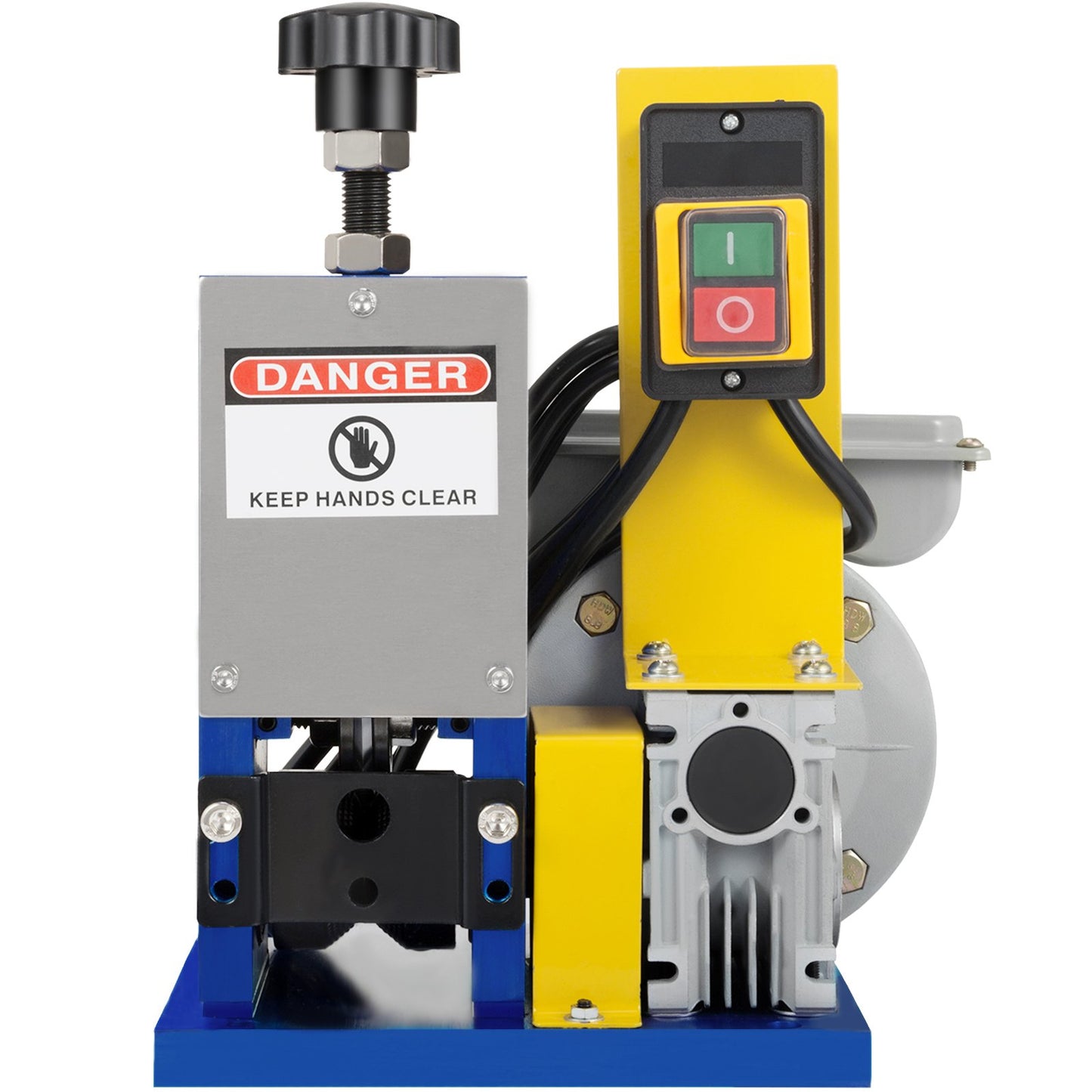 Kabelabisoliermaschine, 1,5–25 mm, automatische elektrische Abisoliermaschine, tragbare Schrottkabel-Abisolierzange, Abisolierzange, Schrottkupfer-Recycling-Maschinenwerkzeug mit einer Klinge
