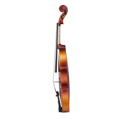 Violin set 355 mm for beginners with case in brown raisin | EU