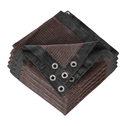 90% Sunscreen Fabric 10 x 12 Feet for Patio and Garden (Brown) | EU