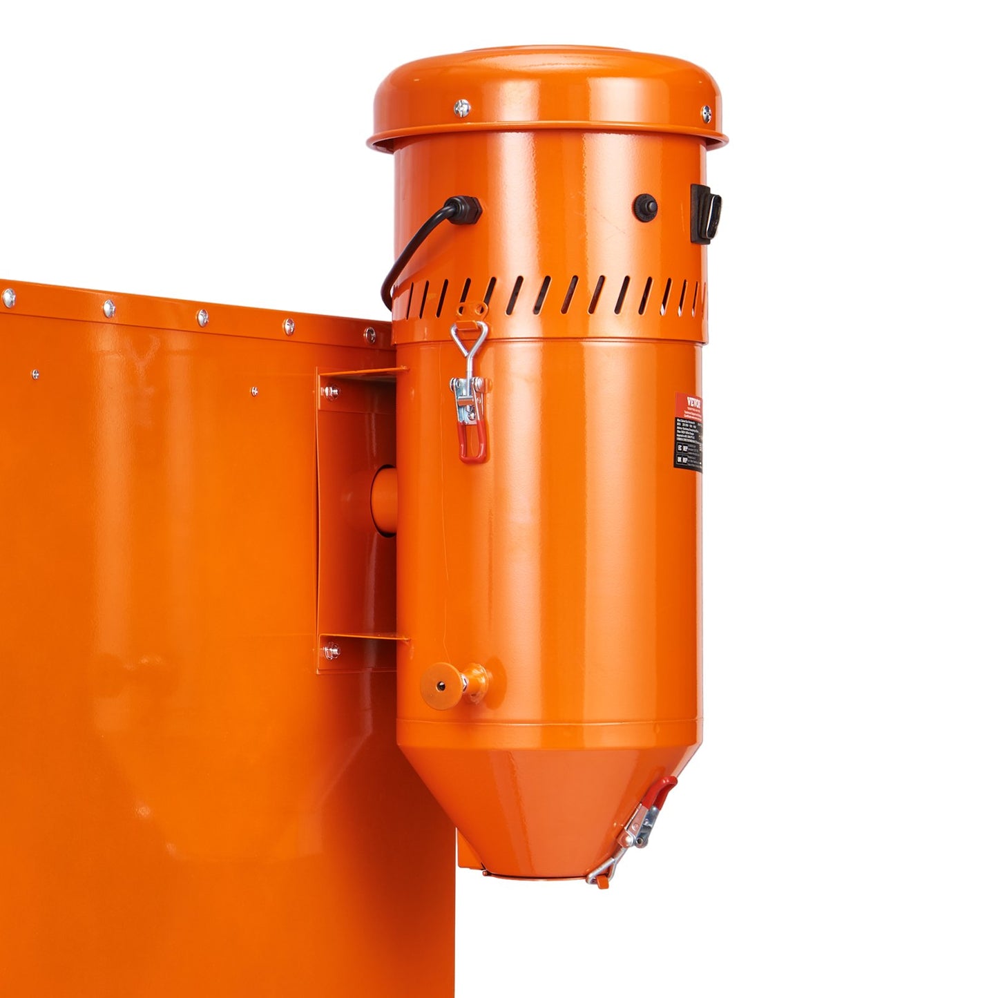 Dust Collection System: 1450W Dust Collector Media Reclaimer med 1,8 gallon kapacitet - Universal passform för sandblästerskåp och mediabläster