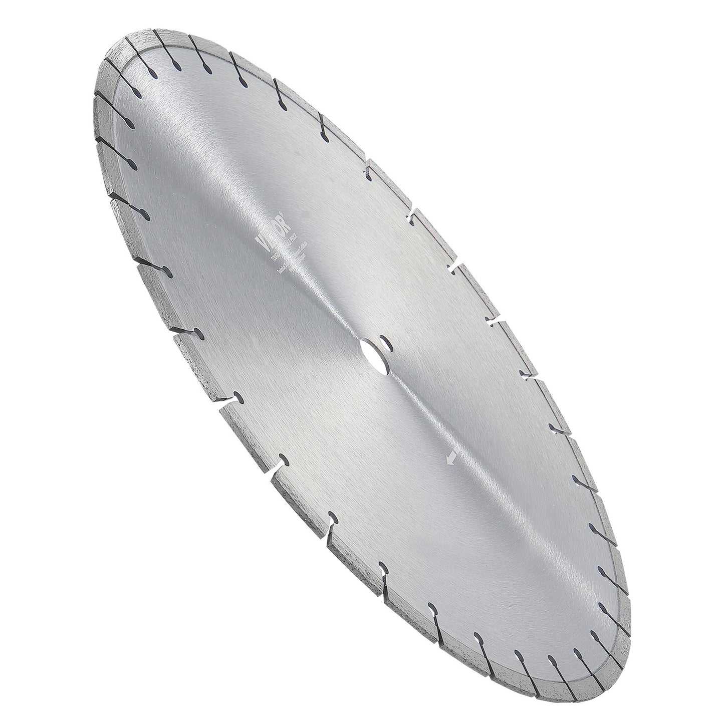 Diamantblad 18 tums betongsågblad våta eller torra 0,47 tum platta tänder