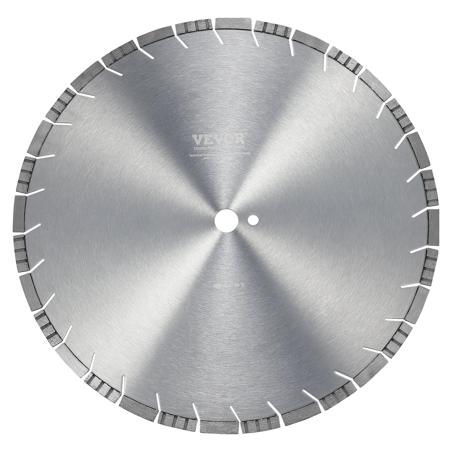 Diamantblad 18 tums betongsågblad våta eller torra 0,47 tum lutande tänder