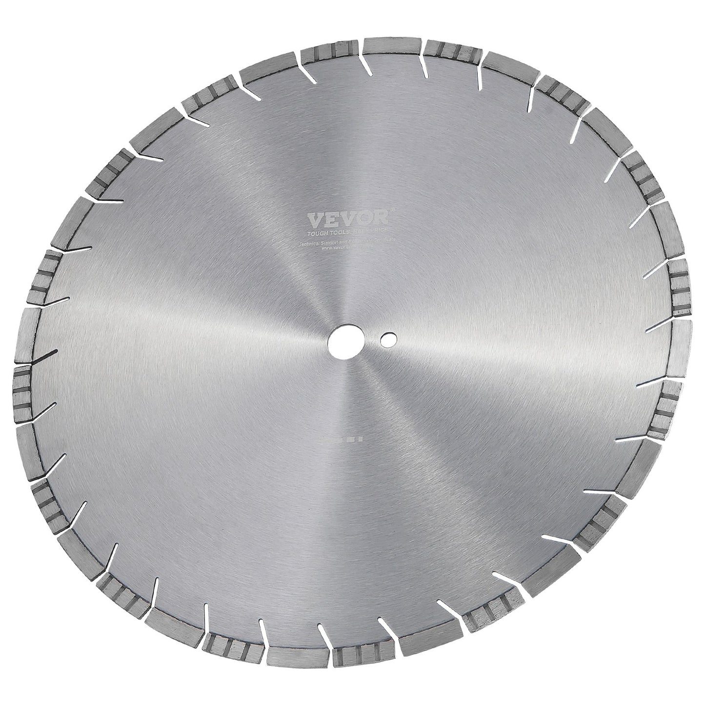 Diamantblad 18 tums betongsågblad våta eller torra 0,47 tum lutande tänder