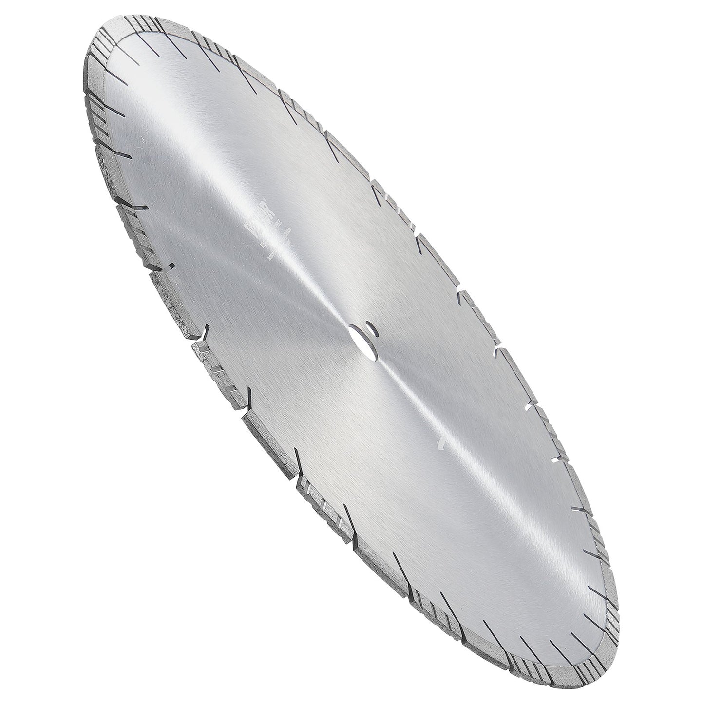 Diamantblad 20 tums betongsågblad våta eller torra 0,47 tum lutande tänder