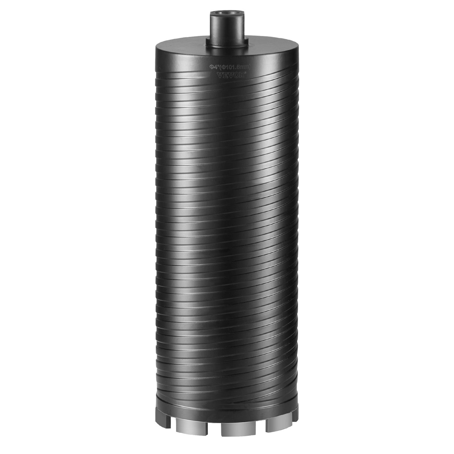 Kärnborr, 4" våt/torr diamantkärnborr för tegel och block, betongkärnborr med pilotbitsadapter och sågblad, 9,5" borrdjup, 5/8"-11 innergänga, lasersvetsning