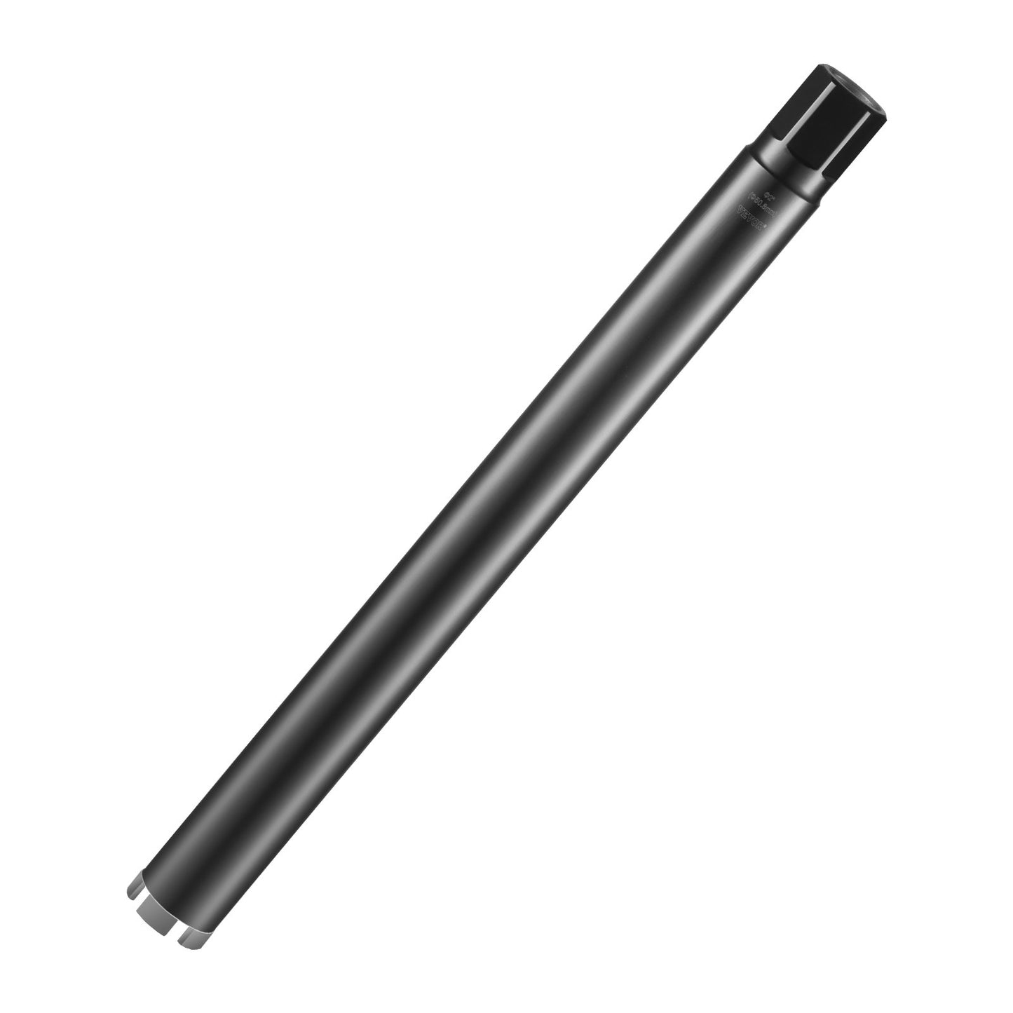 Kärnborr, 2" våt diamantkärnborr, 14" borrdjup betongkärnborr med sågblad, 1-1/4"-7 innergänga, lasersvetsning, diamant våt borrkrona för betongsten