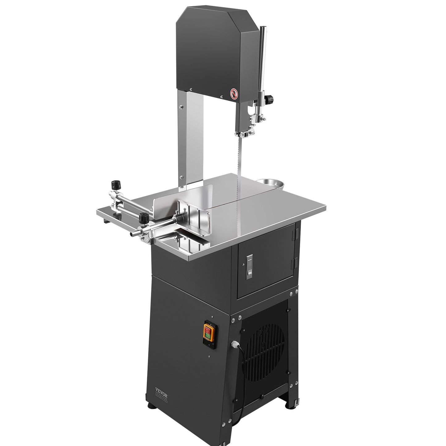 550W kommerzielle elektrische Fleischbandsäge Edelstahl Knochensäge Maschine