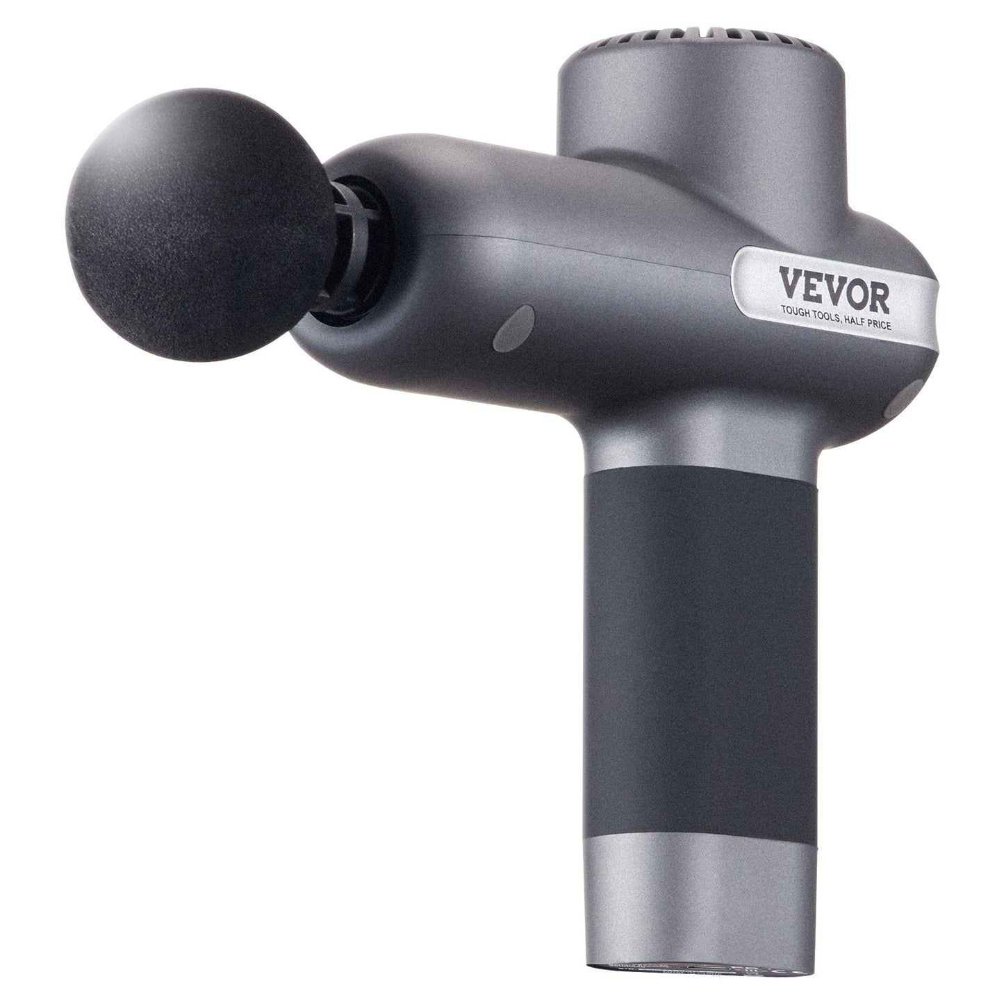 Massage Gun Deep Tissue Percussion Muscle Massager med 5 hastigheter 6 huvuden