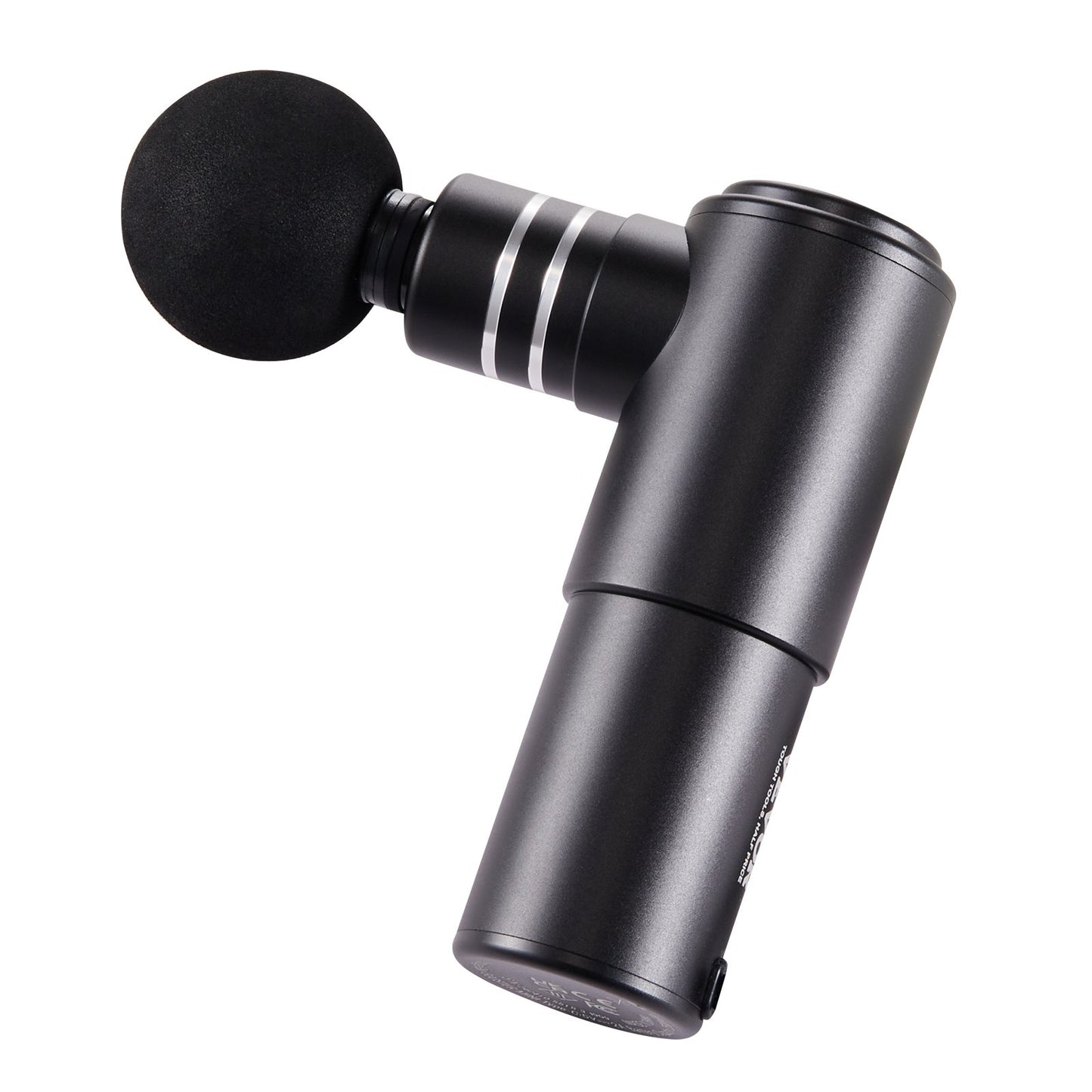 Massage Gun Deep Tissue Percussion Muscle Massager med 4 hastigheter 4 huvuden