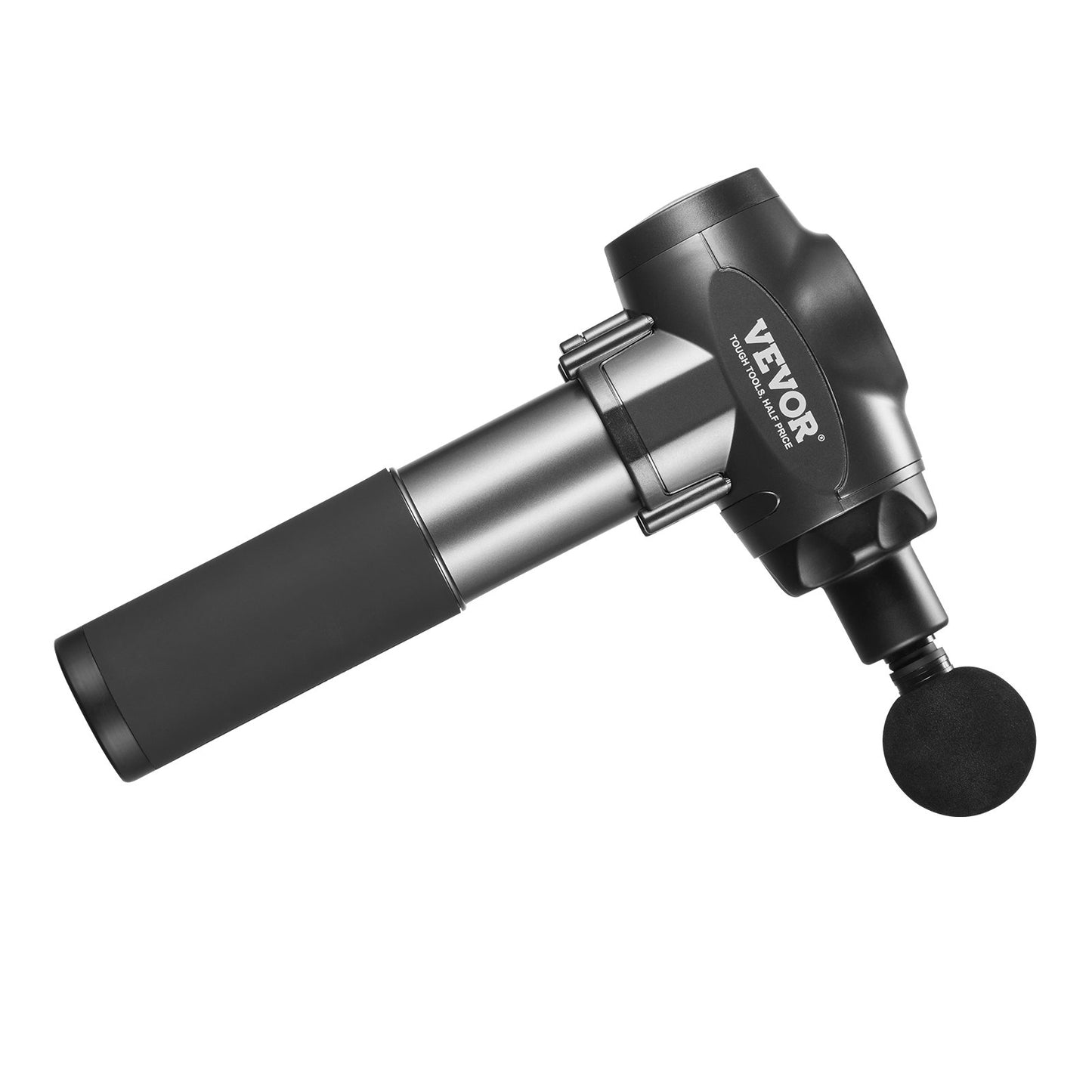Massage Gun Deep Tissue Percussion Muscle Massager med 9 hastigheter 6 huvuden
