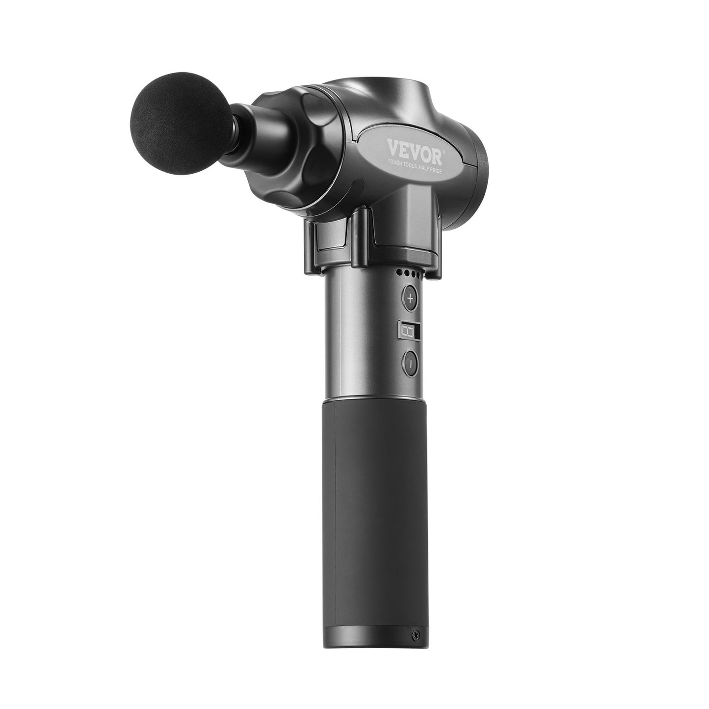 Massage Gun Deep Tissue Percussion Muscle Massager med 9 hastigheter 6 huvuden