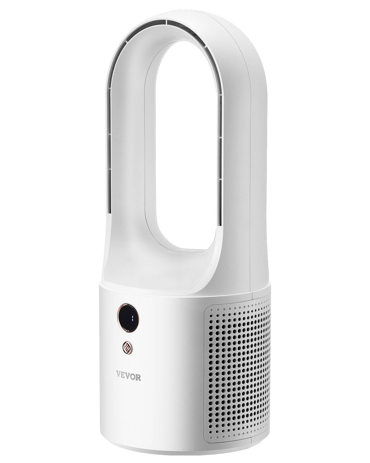Tragbarer flügelloser Tischventilator, 12,99 Zoll, 6-Gang-Laufruhig, für Schlafzimmer und Büro